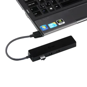 i-tec USB 3.0 SLIM HUB 3 Port With Gigabit LAN - obrázek 4