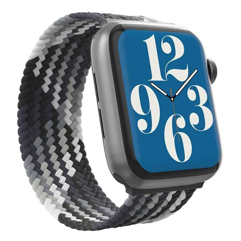 ZAGG GEAR4 Řemínek pro Apple Watch 41/40/38mm LG šedá/melír