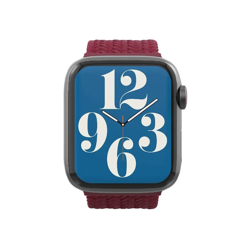 ZAGG GEAR4 Řemínek pro Apple Watch 45/44/42mm LG červená