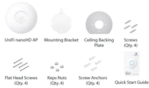 Ubiquiti UAP-nanoHD-3 UniFi Access Point 3ks - obrázek 2