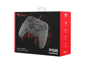 Drátový gamepad Genesis P58, pro PS3/PC, vibrace - obrázek 4
