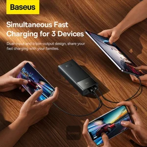 Baseus power banka Star-Lord 30000 mAh 22,5W USB/USB-C černá - obrázek 6