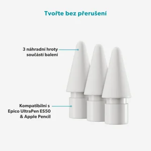 Epico náhradní hroty UlrraPen stylus ES50 3ks - obrázek 4