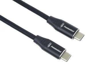 PremiumCord Kabel USB-C M/M, 240W 480 MBps, 1m - obrázek 8