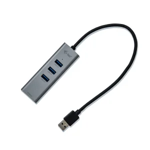 i-tec USB 3.0 Metal HUB 3 Port + Gigabit Ethernet - obrázek 4