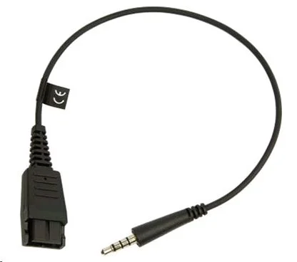 Jabra Cord (PC), QD-Jack 3,5mm, Blackberry, Iphone
