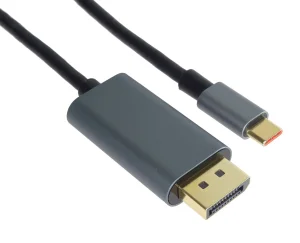 PremiumCord kabel USB-C na DisplayPort DP1.4 8K@60Hz a 4k@120Hz 2m - obrázek 4