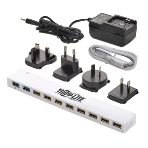 Rozbočovač USB 3.0 / USB 2.0, nabíjení USB, 2x USB 3.0 + 8x USB 2.0 - obrázek 4