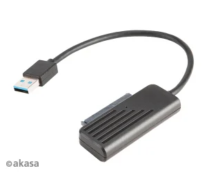AKASA USB 3.1 adaptér pro 2,5" HDD a SSD - 20 cm