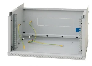 19"rozvaděč jednodíl.6U/400mm FLAT-PACK plech.dv. - obrázek 2