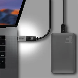 AXAGON RUCM-AFA, redukce USB-C (M) -> USB-A (F), USB 3.2 Gen 2, 3A, ALU - obrázek 4