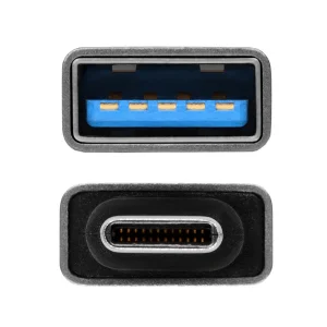 AXAGON RUCM-AFA, redukce USB-C (M) -> USB-A (F), USB 3.2 Gen 2, 3A, ALU - obrázek 6