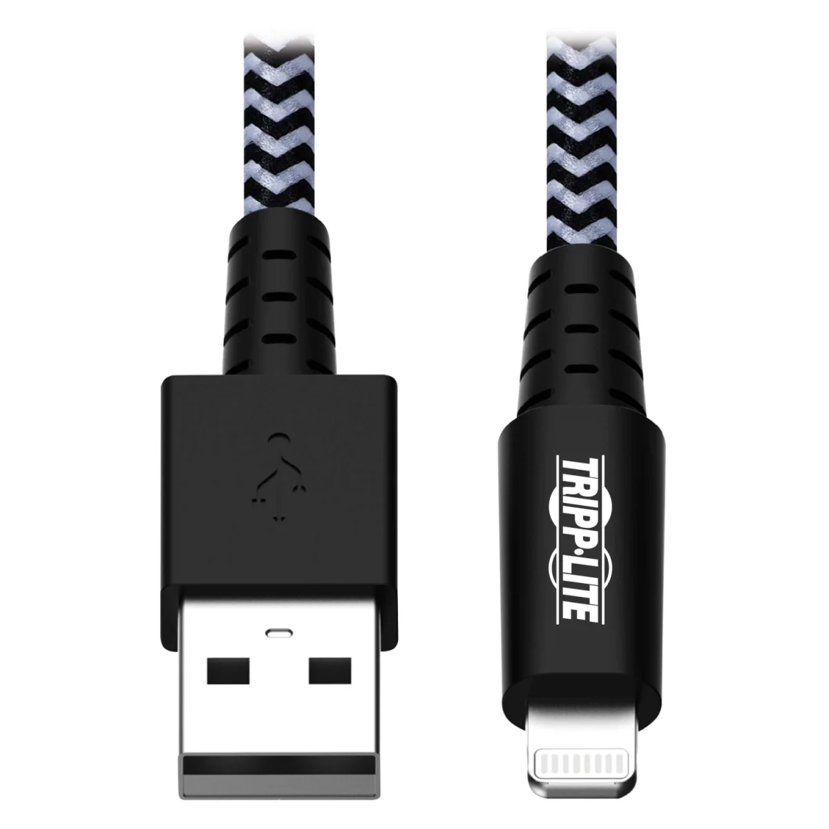 Kabel USB-A 2.0 / Lightning Synchronizace/Nabíjení, MFi Certified, Samec/Samec, 1.83m