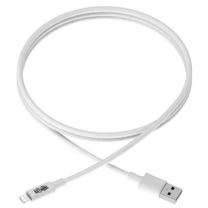 Kabel USB-A 2.0 / Lightning Synchronizace/Nabíjení, MFi Certified, Samec/Samec, bílá, 1.83m - obrázek 2