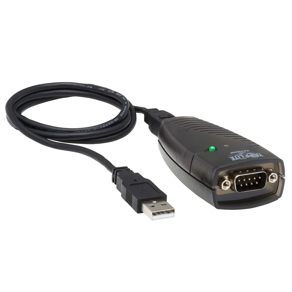 Adaptér USB-A / RS232 (DB9), Samec/Samec, 0.91m