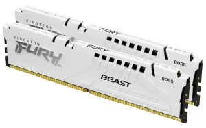 Kingston FURY Beast EXPO/DDR5/32GB/6400MHz/CL32/2x16GB/White