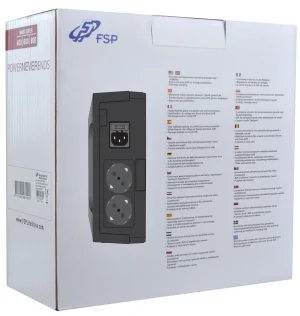 FSP UPS Nano 800, 800 VA / 480 W, offline - obrázek 5