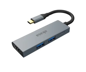 AKASA - externí USB hub - USB type-C s  HDMI - obrázek 2