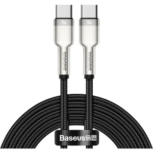 Baseus Datový kabel Cafule USB-C/USB-C 2m 100W černý