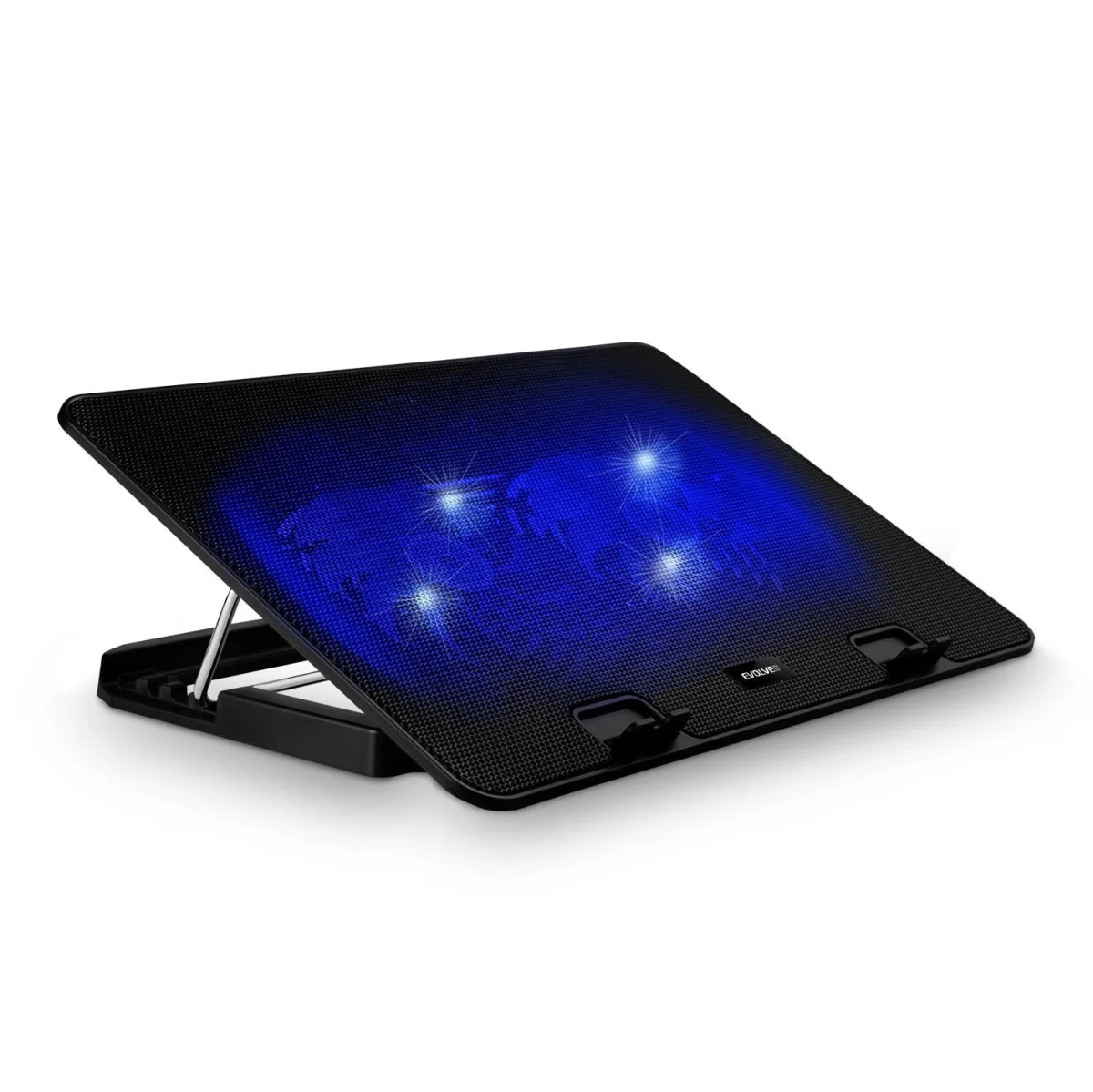 EVOLVEO A101 chladící podložka notebooku 2x ventilátor modré LED