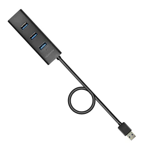 AXAGON HUE-S2BP, 4x USB 3.0 CHARGING hub, vč. AC adaptéru, kabel USB-A 1.2m - obrázek 14