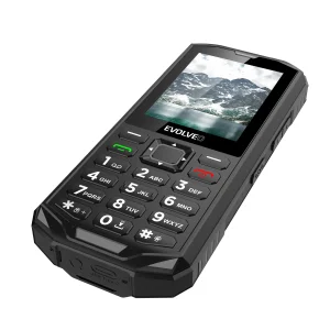 EVOLVEO StrongPhone X5, IP68 odolný Dual SIM telefon, 2,4"LCD, 2500mAh, černo-šedý - obrázek 7