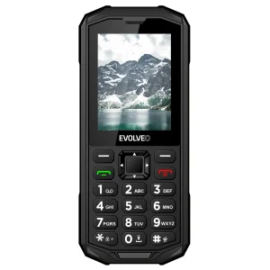 EVOLVEO StrongPhone X5, IP68 odolný Dual SIM telefon, 2,4"LCD, 2500mAh, černo-šedý - obrázek 8