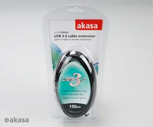 AKASA - prodlužovací kabel USB 3.0 typ A - 1,5 m - obrázek 2