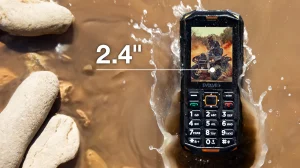 EVOLVEO StrongPhone X5, IP68 odolný Dual SIM telefon, 2,4"LCD, 2500mAh, černo-zelený - obrázek 9