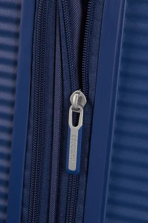 American Tourister Soundbox Spinner Exp 55 Navy - obrázek 4