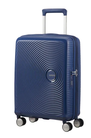 American Tourister Soundbox Spinner Exp 55 Navy