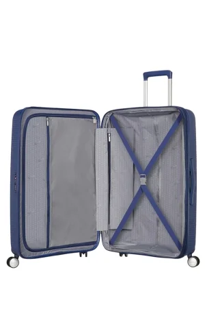 American Tourister Soundbox Spinner Exp. 77 Navy - obrázek 7