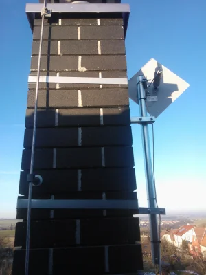 Úchyt na komín OK-50W13 - bez nutnosti vrtání - obrázek 3