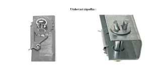 Úchyt na komín OK-43T13N - bez nutnosti vrtání - obrázek 2