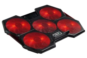 EVOLVEO Ania 14 chladicí podložka notebooku, 5 ventilátorů