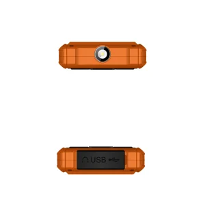 EVOLVEO StrongPhone H1, IP68 odolný Dual SIM telefon, 2,8"LCD, 5000mAh, Powerbanka, oranžový - obrázek 2
