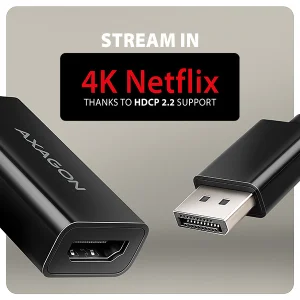 AXAGON RVD-HI20N, DisplayPort -> HDMI 2.0b redukce / adaptér, 4K/60Hz - obrázek 5