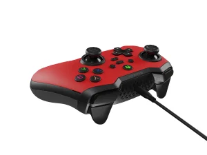 Drátový gamepad Genesis MANGAN 300, pro PC/Switch/Mobil, červený - obrázek 14