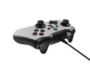 Drátový gamepad Genesis MANGAN 300, pro PC/Switch/Mobil, bílý - obrázek 12