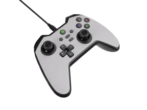 Drátový gamepad Genesis MANGAN 300, pro PC/Switch/Mobil, bílý - obrázek 8
