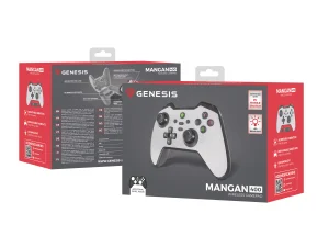 Bezdrátový gamepad Genesis MANGAN 400 pro PC/Switch/Mobil, bílý - obrázek 13
