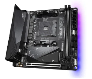 GIGABYTE B550I AORUS PRO AX AM4 MITX deska - obrázek 2