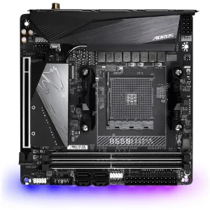 GIGABYTE B550I AORUS PRO AX AM4 MITX deska - obrázek 3