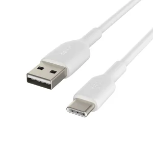 BELKIN kabel USB-C - USB-A, 1m, bílý - obrázek 2