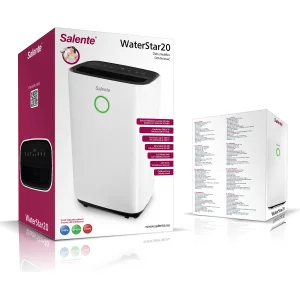 Salente WaterStar20, odvlhčovač vzduchu, 20l/den, bílý - obrázek 4