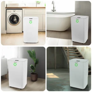 Salente WaterStar12, odvlhčovač vzduchu, 12l/den, bílý - obrázek 3