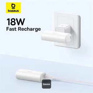 Baseus power banka 5000mAh 20W USB-C bílá - obrázek 4