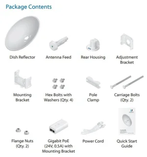 Ubiquiti PowerBeam 2AC, 2.4GHz MIMO, 18dBi - obrázek 2