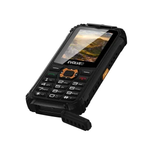 EVOLVEO StrongPhone Q1, IP68 odolný Dual SIM telefon, 2,4"LCD, 1800mAh, černo-oranžový - obrázek 7