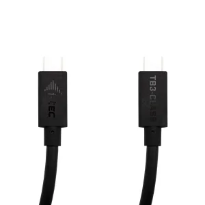 i-tec Thunderbolt 3 – Class Cable, 40 Gbps, 100W Power Delivery, USB-C Compatible, 150cm - obrázek 2